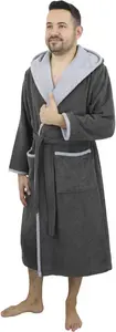 Халат унисекс для дома "Condes" (1 шт.), женский и мужской халат, двусторонний, XS-3XL Home Affaire, серый
