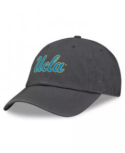 Мужская кепка Heather Charcoal UCLA Bruins Team Logo Washed Adjustable Hat Top of the World