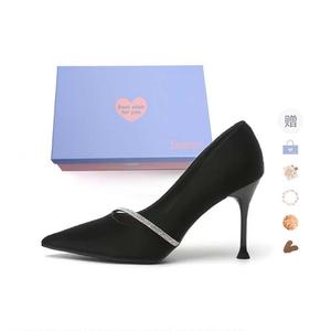 Xingdiman Стройные каблуки на шпильке женские подарочный набор черный [в коробке], цвет Black [Box Included]