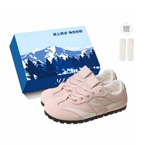 Fawn Miri Скользоустойчивые износостойкие женские низкие повседневные туфли розового цвета эксклюзивная коробка с носками, цвет Pink-Exclusive Shoe Box-Comes with Socks