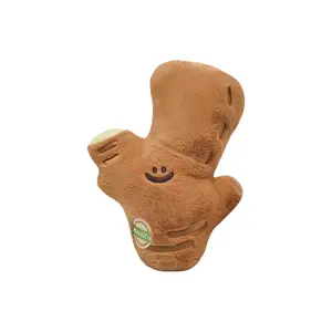 Плюшевая кукла лук, имбирь, чеснок высота 19см/26см KUMAOYA