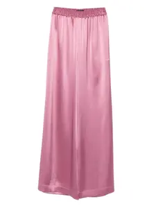 Атласные брюки с эластичным поясом Gianluca Capannolo, розовый