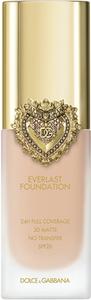 Интенсивно покрывающая жидкость с длительным действием spf 20 Dolce&Gabbana Flawless Everlast Foundation, 10N LIGHT MEDIUM 27 ml