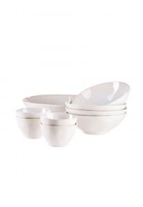 Набор посуды MäSer Frozen, белый