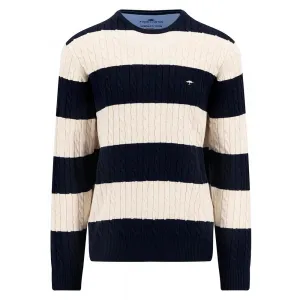 Свитер Fynch Hatton 1412225 Striped, бежевый