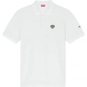 Lucky Tiger Короткий Рукав Поло Футболка KENZO, Серый Белый