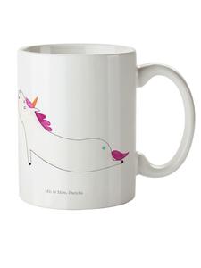 Детская кружка единорог йога без слов в белом цвете Mr. & Mrs. Panda