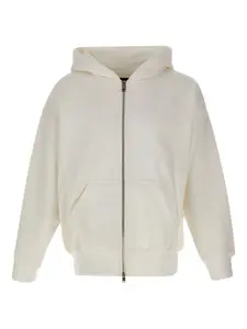 Толстовка с капюшоном и двусторонней молнией Purple Brand, белый