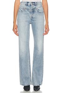 Katya Seamed Loose Wide Leg Джинсы Grlfrnd, Azusa