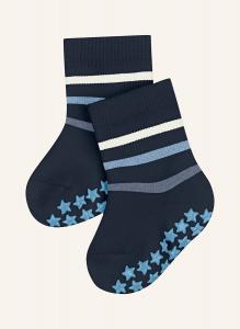 Носки-Стопперы в несколько полосок Falke, синий