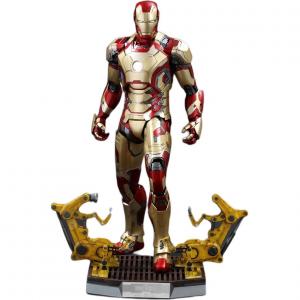 Фигурка Iron Man 1 4 Mk42 Scale Hot Toys, sq008 luxury platform version