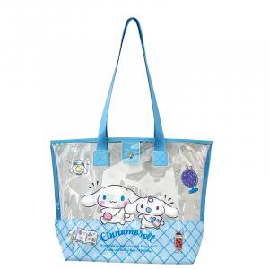 Sanrio Женская синяя плечевая сумка из ПВХ и полиуретана, Blue