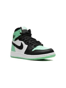Кроссовки Air Jordan 1 Green Glow Jordan Kids, зеленый