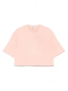 Футболка Fendi Roma, розовый