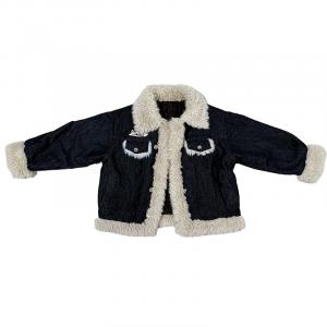 Детские утепленные куртки с меховым воротником PROTECTCAMEL, черный