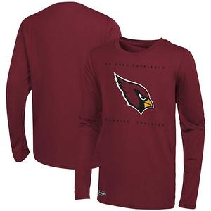 Мужская футболка с длинным рукавом Arizona Cardinals Side Drill Outerstuff