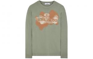 Мужская толстовка Stone Island, зеленый