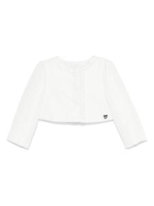 Куртка с логотипом Monnalisa, белый