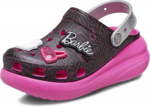 Женские кроксы Crocs Barbie Classic Crush, черный