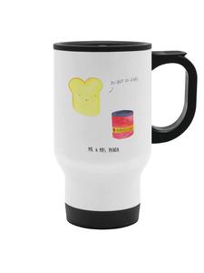 Кофейная кружка, тост, джем, ничего не скажешь, белая Mr. & Mrs. Panda