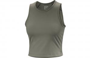 Майка женская с круглым вырезом, средней толщины, другие Arcteryx, dusty зеленый/forage