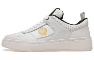 Кроссовки BALLY Skateboarding Shoes Women's Low-top White/Gray, белый/серый