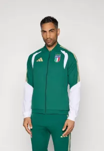 Предматчевая куртка figc италия, форма национальной сборной Adidas Performance, Collegiate Green