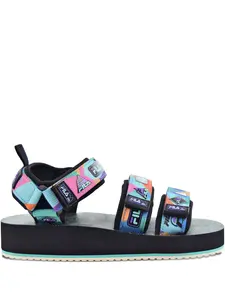 Сандалии Drifter DNS 90s Hiking на платформе Fila, синий