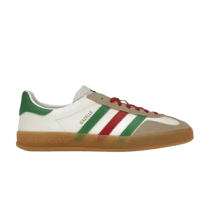Кроссовки Gucci Adidas x Gucci Gazelle 'White Green Red', белый