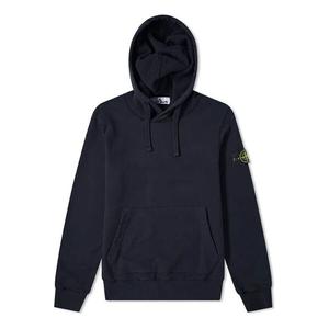 Куртка garment dyed popover jacket 'navy' Stone Island, синий