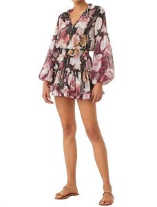 Платье Elisabetta из флоры тропического микса Misa Los Angeles, цвет flora tropical mix