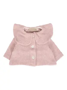 Кардиган с большим воротником La Stupenderia, розовый