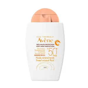 Минеральная жидкость с цветом Très Haute Protection Avene, 40 ml