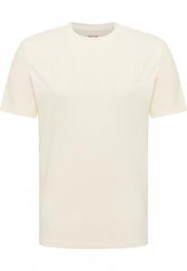 MUSTANG Футболка 'Austin' в цвете Off White