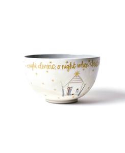 Нейтральная рождественская чаша на ножке, высота 9 дюймов Coton Colors, белый