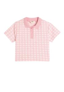 Поло SHORT SLEEVE Koton, фуксия