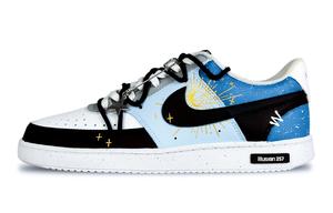 Кроссовки Nike Court Vision 1 Skateboarding Shoes Men Low-top Blue/black, черный