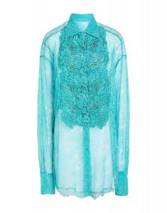 Рубашка Ermanno Scervino, бирюзовый