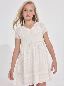 Летнее платье Mayoral, экрю