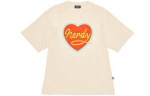 Nerdy Футболка унисекс бежевая