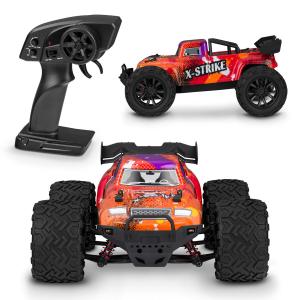 Автомобиль Авто RC MONSTER TRUCK С ДИСТАНЦИОННЫМ УПРАВЛЕНИЕМ 45 км/ч КРАСНЫЙ Overmax