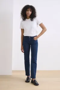 Кавицки прямые джинсы прямые штанины Kaffe, Dark Blue Denim