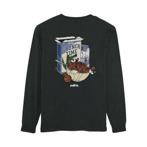 Рубашка с длинным рукавом Crunch time Longsleeve Bucketz, цвет Schwarz