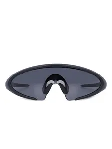 Солнцезащитные очки в массивной оправе Oakley, черный