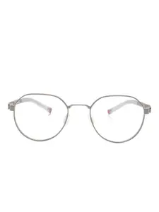 Очки в круглой оправе Tag Heuer, серый