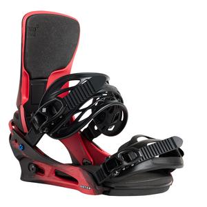 Крепления для сноуборда Burton Cartel X Re:Flex (мужские) - Зима 2026, черно-красные, Black/Red