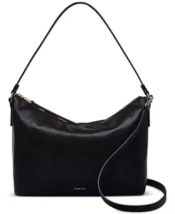 Средняя сумка через плечо Bella с застежкой-молнией Radley London, черный