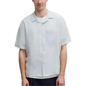 Легкая рубашка Men's Lululemon, ocean air синий/ocna