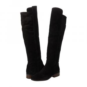 Женские сапоги Lucky Brand Calypso, черные, с закругленным носком, выше колена, LION625