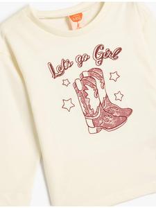 Футболка цвета экрю KOTON